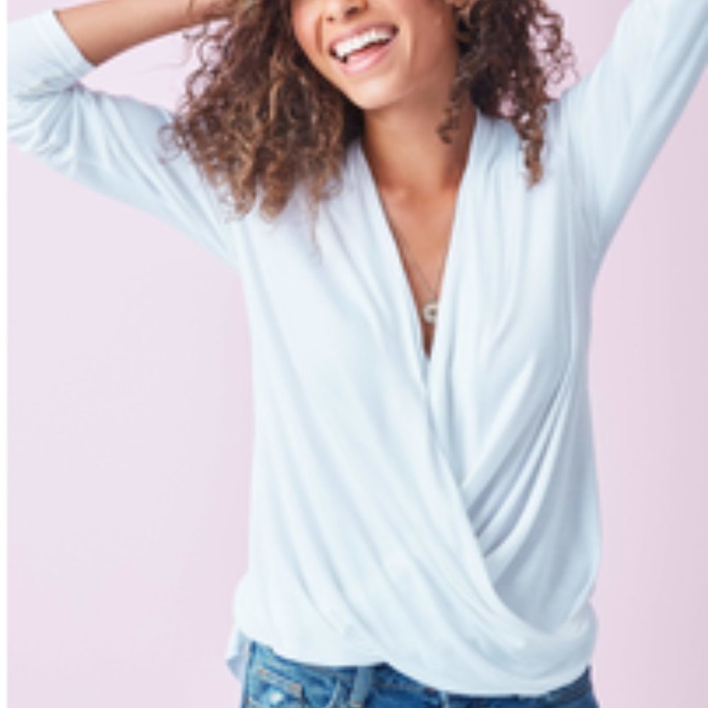 Stella & Dot Erika Long-Sleeve Top